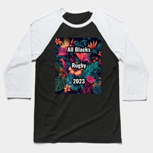 Cool All Blacks Rugby design Baseball T-Shirt